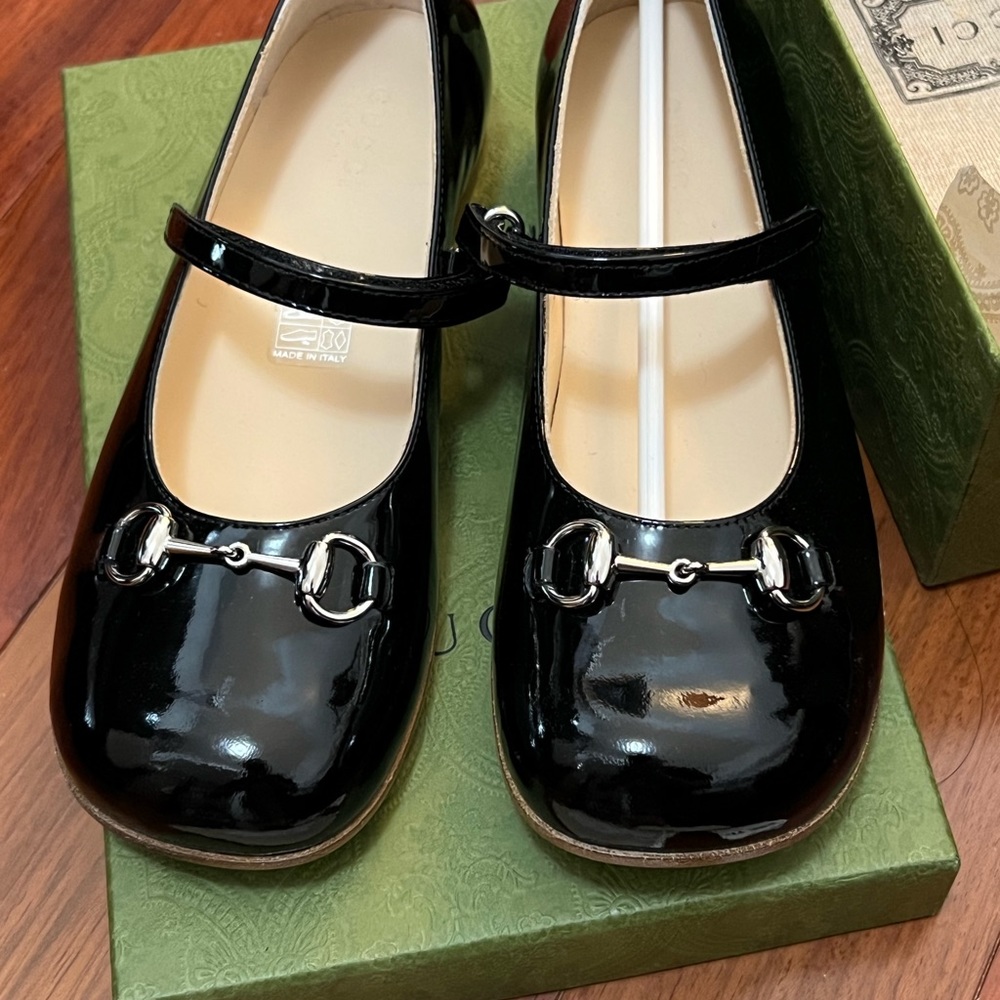 Children's ballet flat with Horsebit